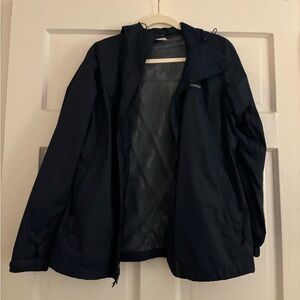 Columbia Navy Rain Jacket